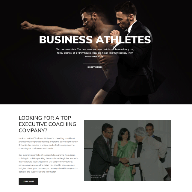 BUSINESS ATHLETES